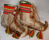 Saami reindeer boots from Finland