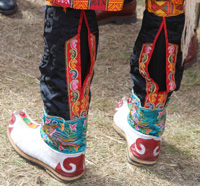 Tshoglham boots from Bhutan