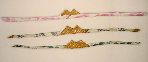 Tunisian female belt with gold decorations hzem