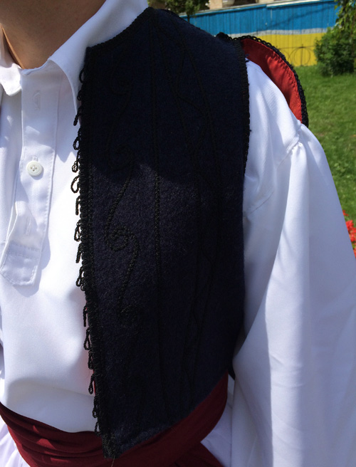 Traditional male attire of Greece