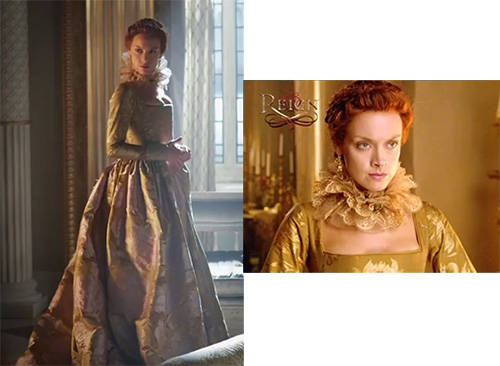 Stage costumes of historical series Reign