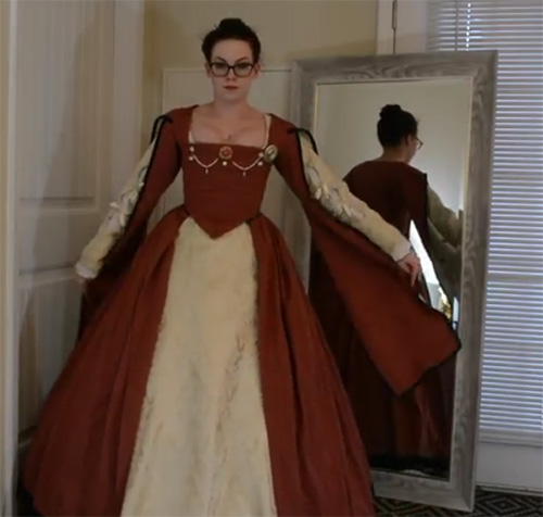 Tudor French Gown6