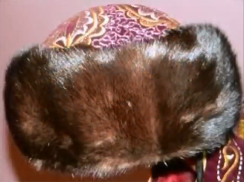 Kazakh takiya male autumn-winter hat