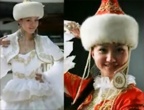 Kazakh takiya women’s autumn-winter hat