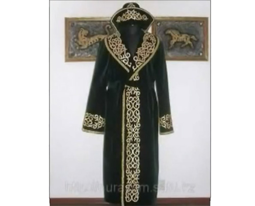 Kazakh shapan male spring-summer coat