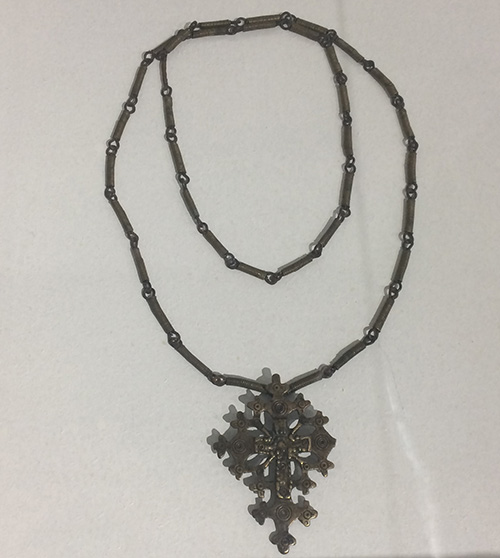 Men’s jewelry piece from Ivano-Frankivsk region of Ukraine 18th century