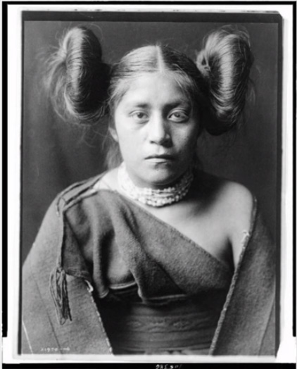 Native American Tewa girl 1906