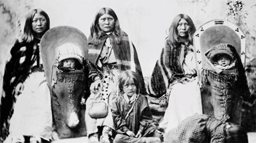 Ute women and children 1894