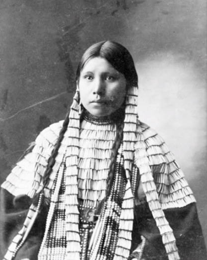 Miss Two Bears Yanktonai tribe Fort Yates North Dakota 1902