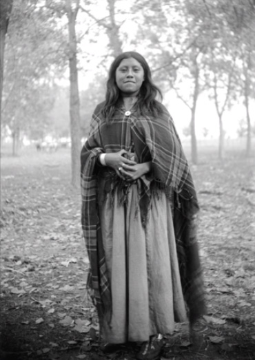 Young Native American Ute woman 1880-1900
