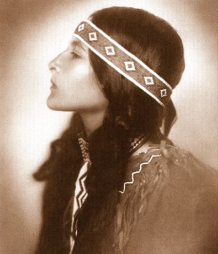 Little Bird Native American Ojibwe woman 1908