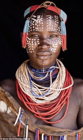 Sury tribe from the plains of Southwestern Ethiopia