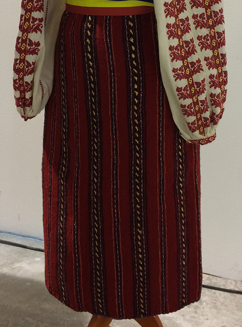 Romanian folk women's costume