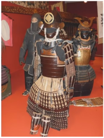 Edo period Japanese armor okegawa ni-mai