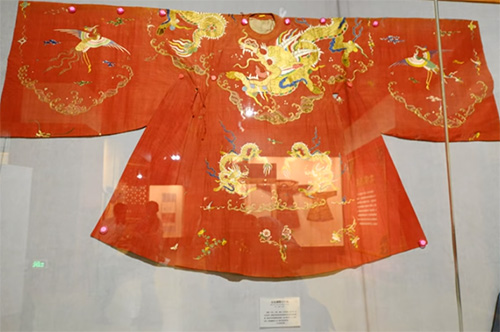 red robe from Chinese Ming Dynasty