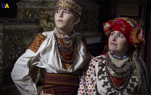 Traditional jewels from Carpathian Ukraine Kobrynsky National Museum of Folk Art
