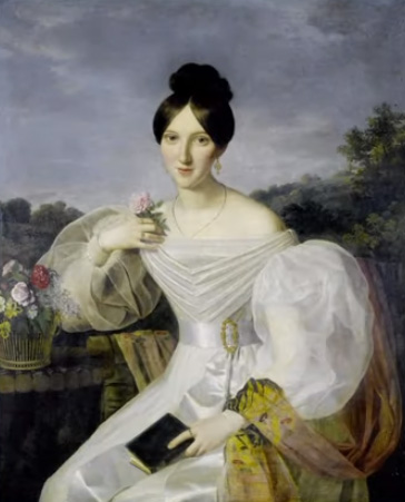 Waldmüller portrait from 19th century