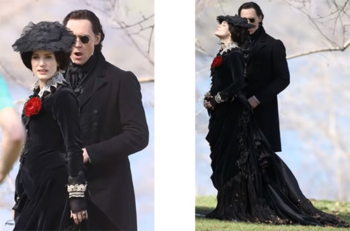 Crimson Peak stage costumes and their real-life historical equivalents
