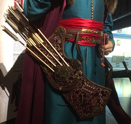 Modern replica of Ukrainian Cossack costume