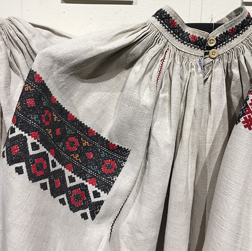 original Ukrainian embroidered shirt from Podillia region