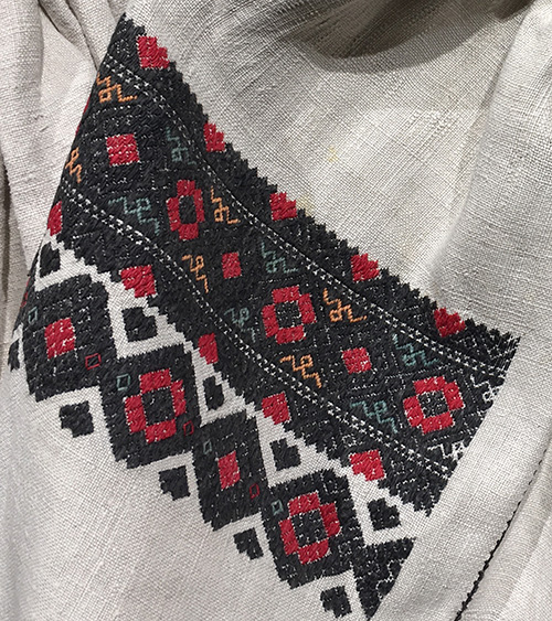 original Ukrainian embroidery from Podillia region