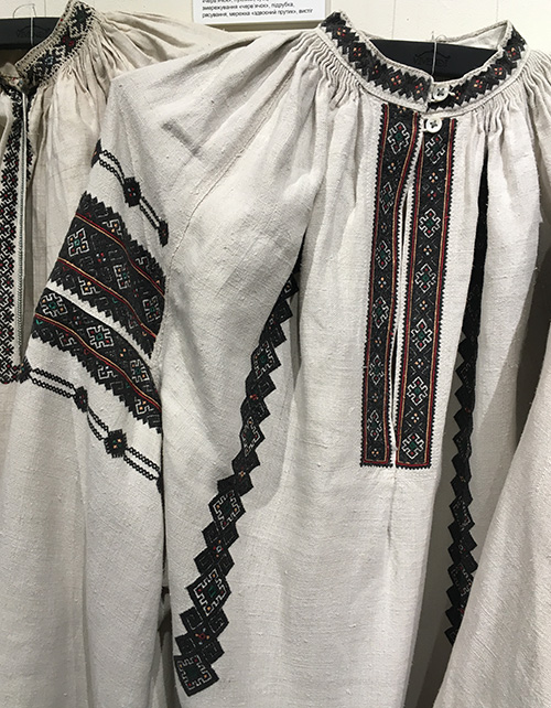 authentic Ukrainian embroidered shirt from Podillia region