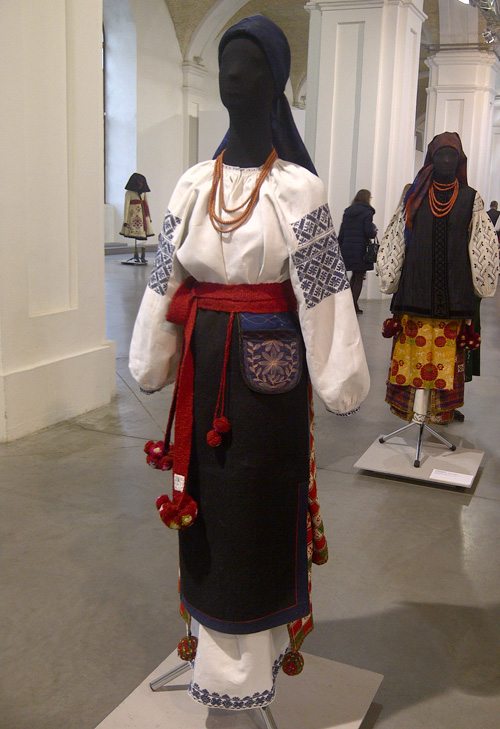Pockets in Ukrainian traditional clothing from the 18th-20th century