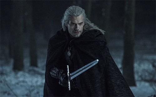 Show costumes in The Witcher fantasy drama series