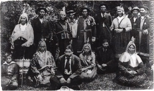 Mi’kmaq group, about 1910