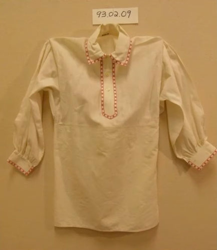 Swedish traditional skjorta shirt 1927