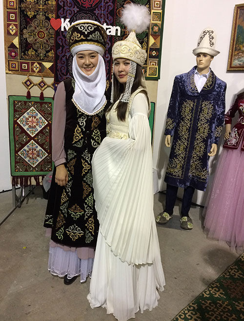 Kyrgyz traditional costumes