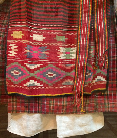 woven apron from Northern Ukraine end of 19th – beginning of 20th century