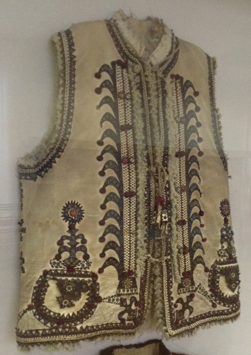 vintage sheepskin vest from western Ukraine 19th – early 20th century