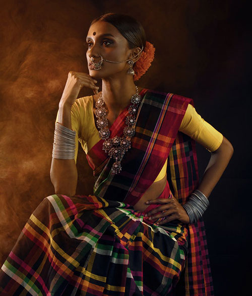 Indian traditional sari