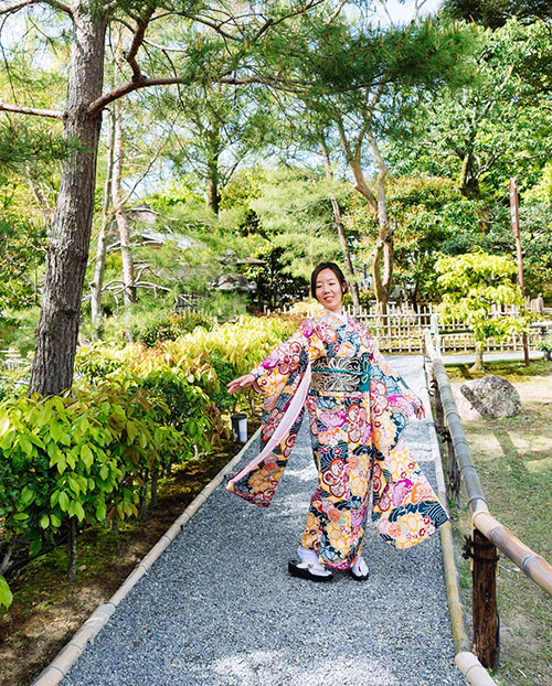 Japanese folk kimono