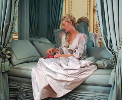 Stage costumes in Marie Antoinette historical drama film