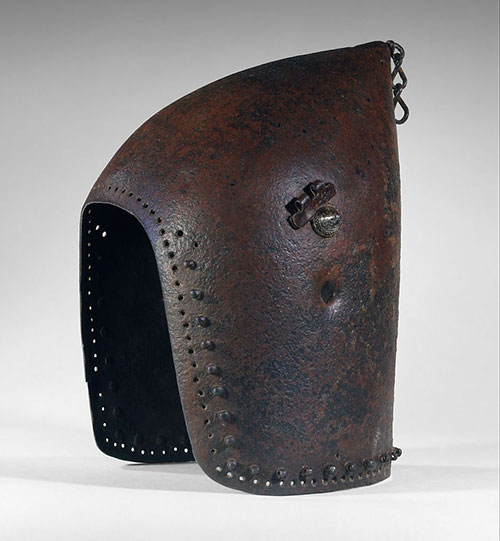 vintage helmet Bascinet 1375-1425