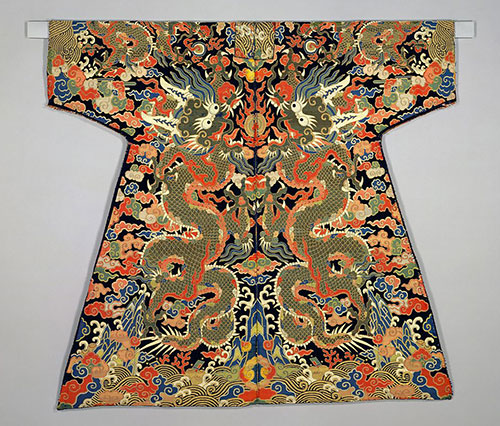 male dragon robe, China, 17th century
