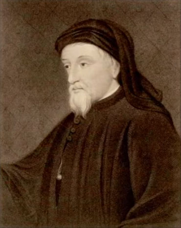 Geoffrey Chaucer, circa 1340-1400