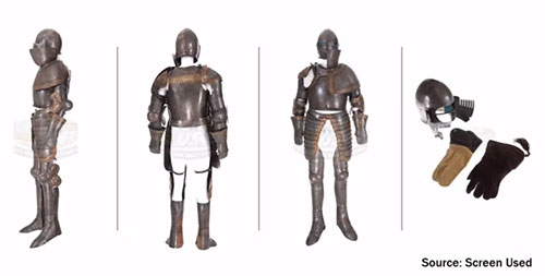 A Knight's Tale stage costumes