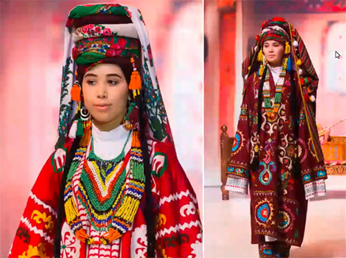 Bash turban – rare Uzbek headdress