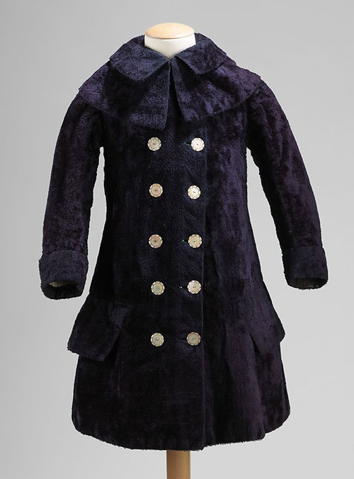 French chic girl’s coat from 1882