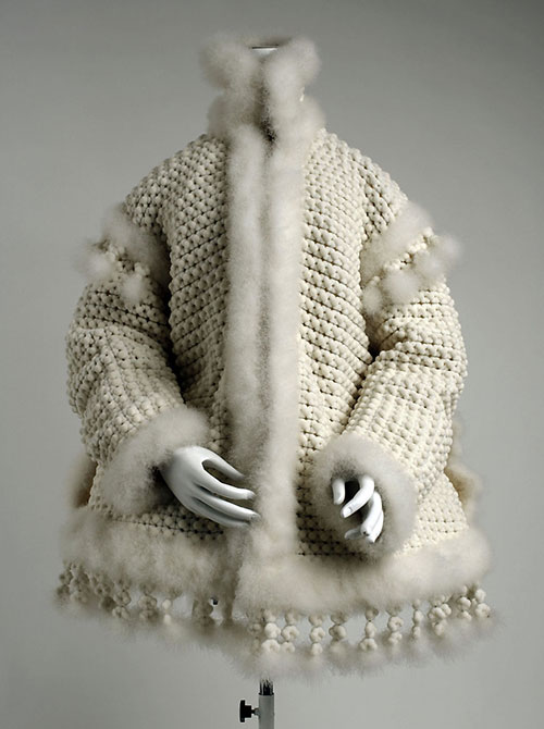 Latvian eiderdown coat, 1860