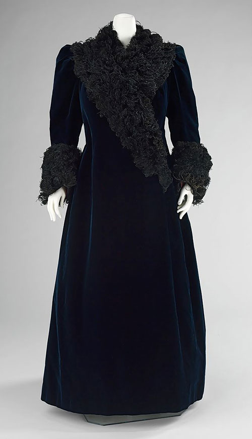 French evening coat from around 1890