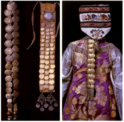 Traditional embroidered kalfak cap