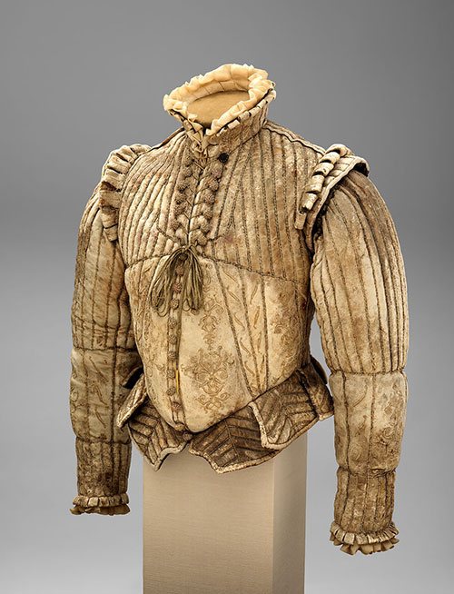 Doublet – quilted lining used by warriors that turned into fancy jacket
