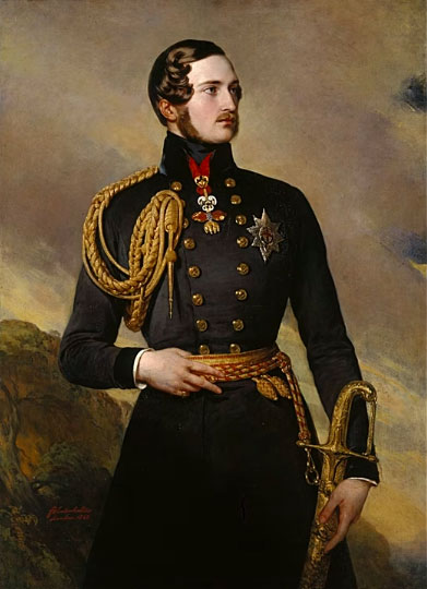 Prince Albert, consort of Queen Victoria, in a Field-Marshall's undress uniform