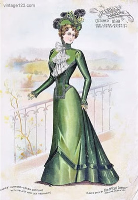 Show costumes in 1899 series