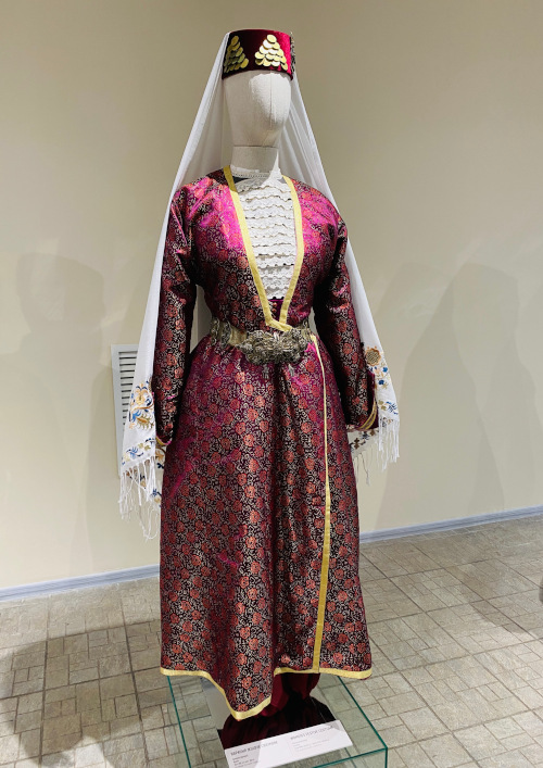 Crimean Tatar traditional male and female costumes