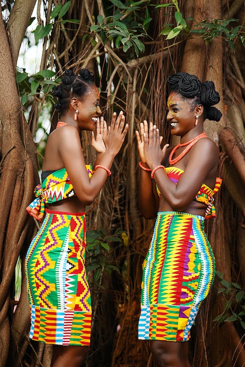 Beautiful Ghanaian traditional clothing